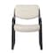 Boss Office Products Guest Chair, Black Steel Frame, Beige Vinyl B9529-BG - alternate 2